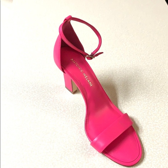 NWT Antonio Melani Stacen Leather Dress Sandal - Picture 6 of 7